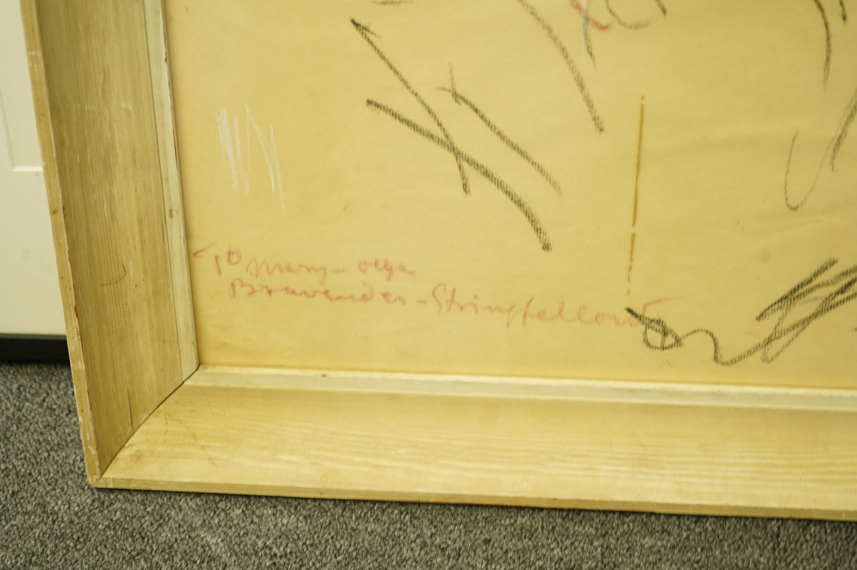 Joseph Oppenheimer (German), pastel on paper, Portrait of a lady, signed and dated London 27 June '63 and inscribed 'To Mary Brewenden-Stringfellow', 61.5 x 47cm. Condition - good